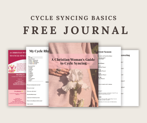 A Christian Woman's Guide to Cycle Syncing